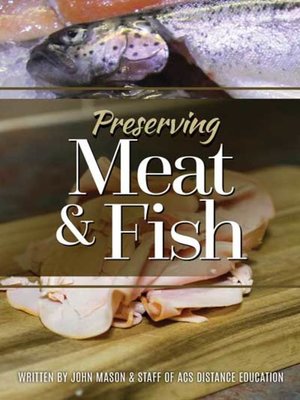 cover image of Preserving Meat and Fish